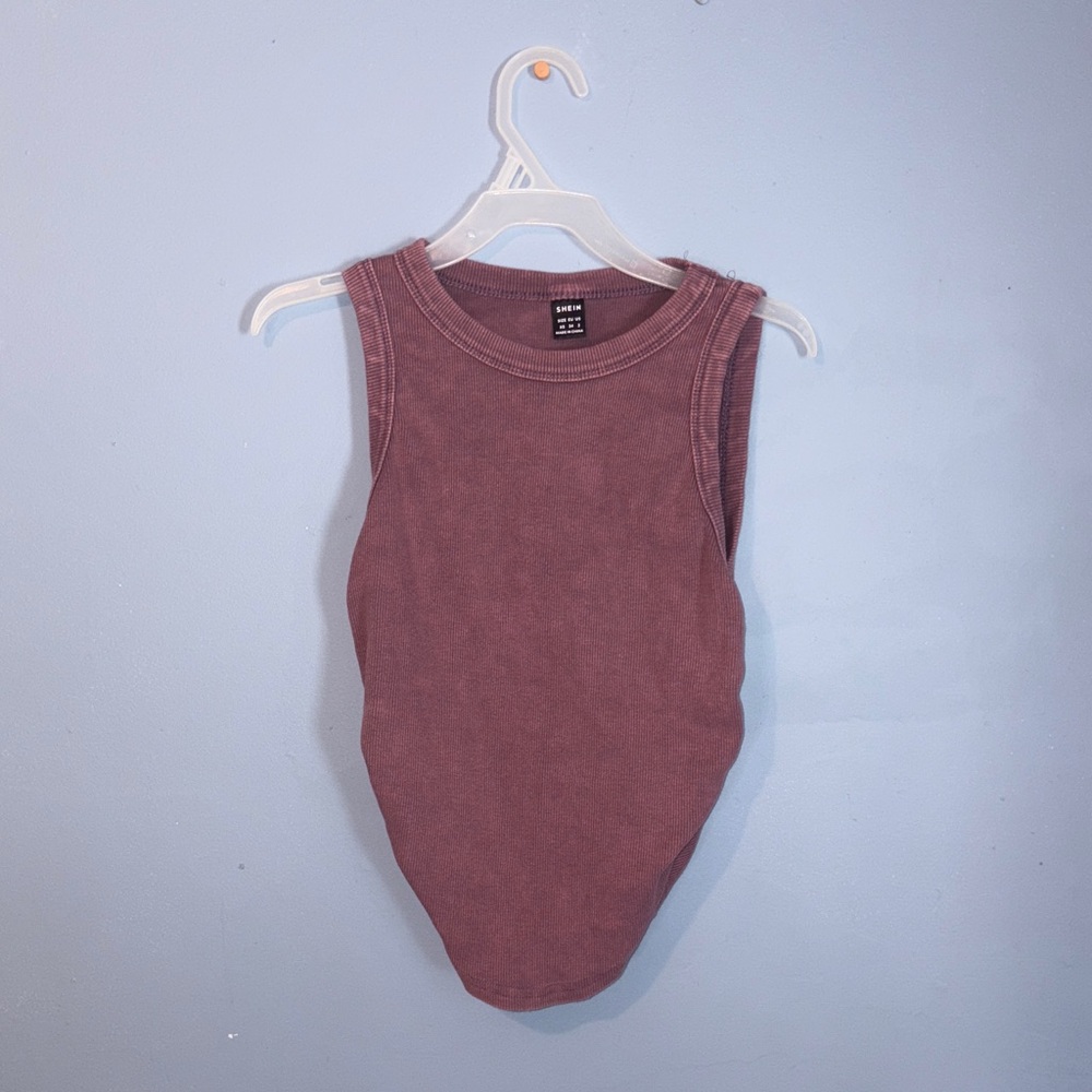 SHEIN Dusty Purple Tank Top